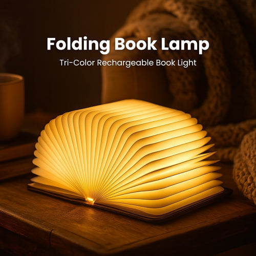 Folding Book Lamp